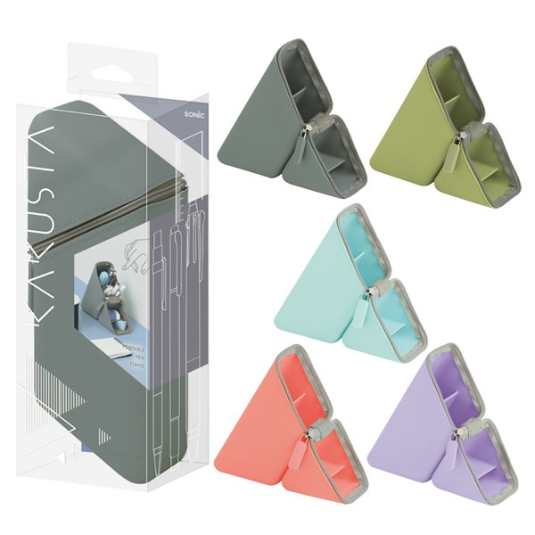 カクスタ ポータブルペン立てシリコンタイプ